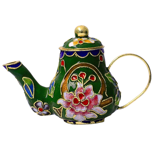 Teekanne S 0347 grün - zum Schließen ins Bild klicken